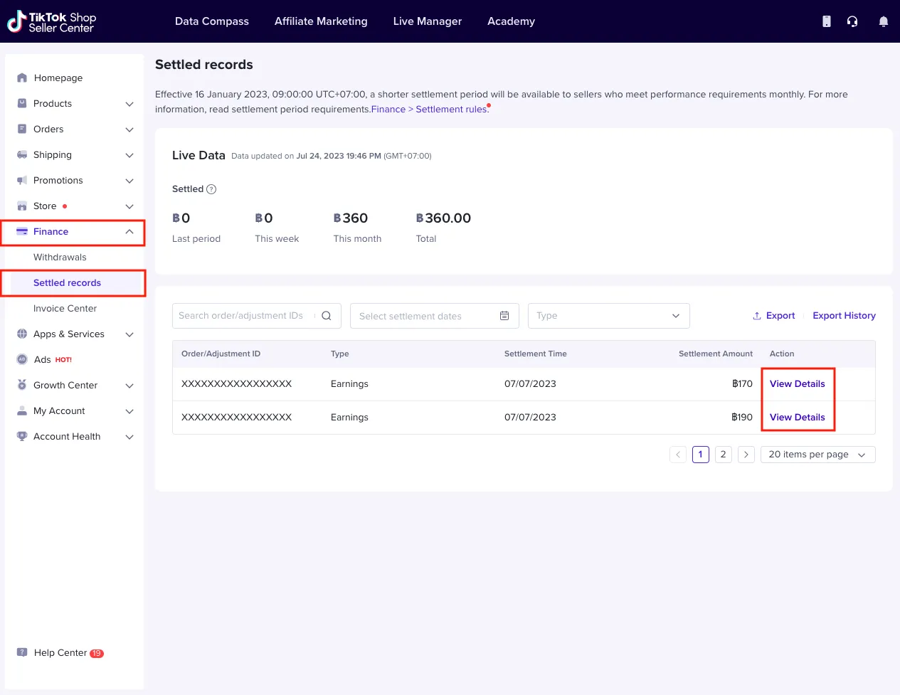 【泰国】运费和包邮券政策