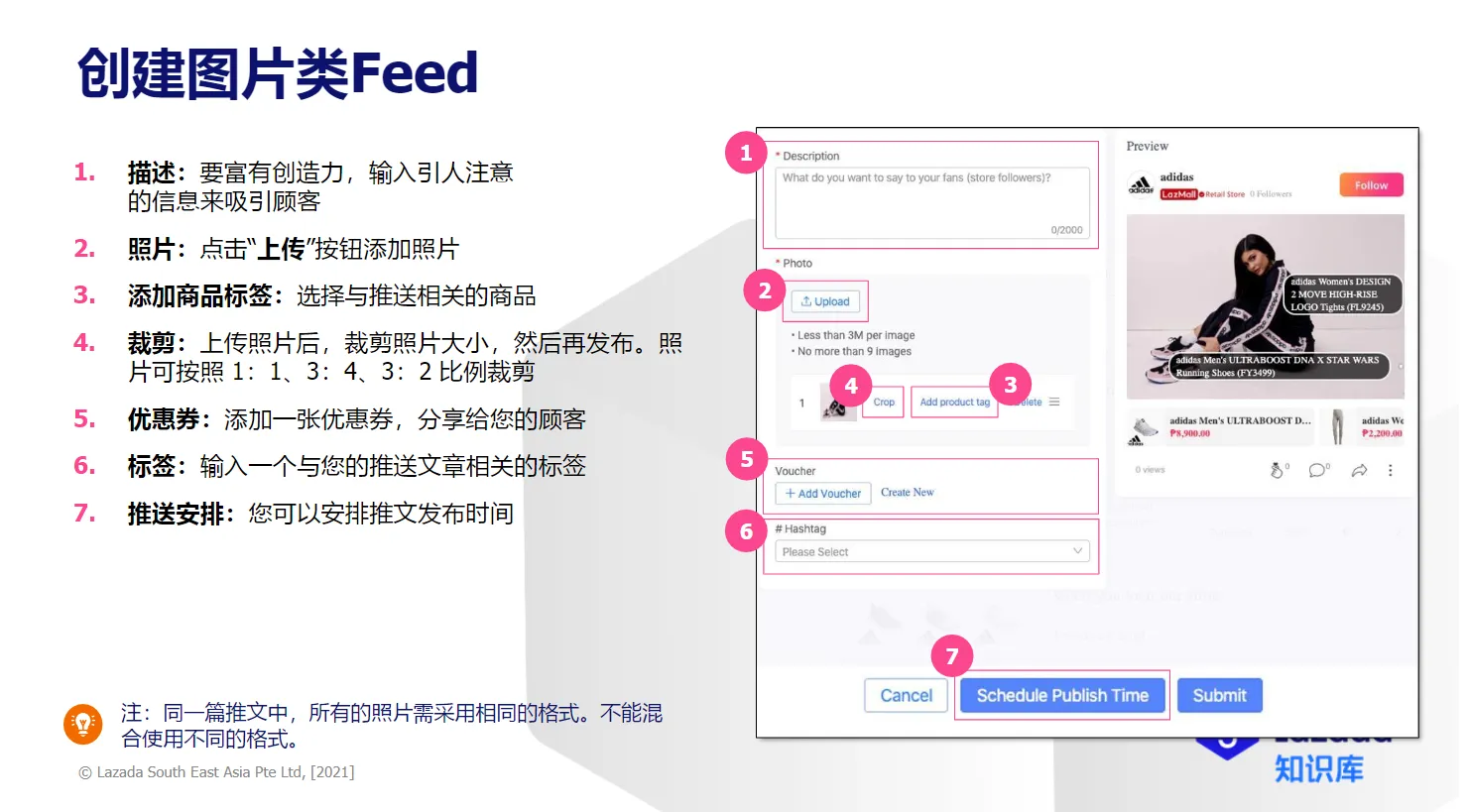 【Lazada知识大纲更新】如何设置Feed