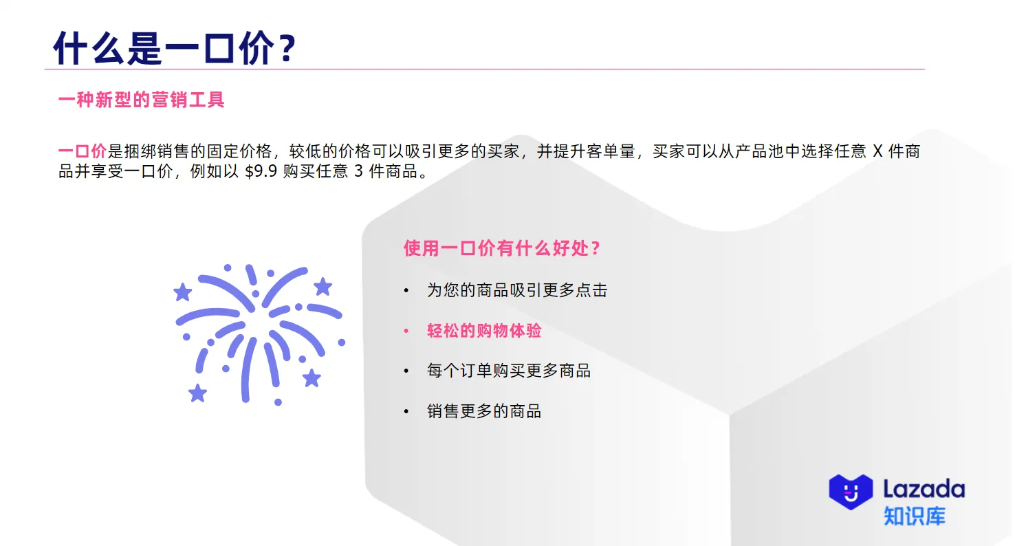 【Lazada知识大纲更新】一口价创建指南