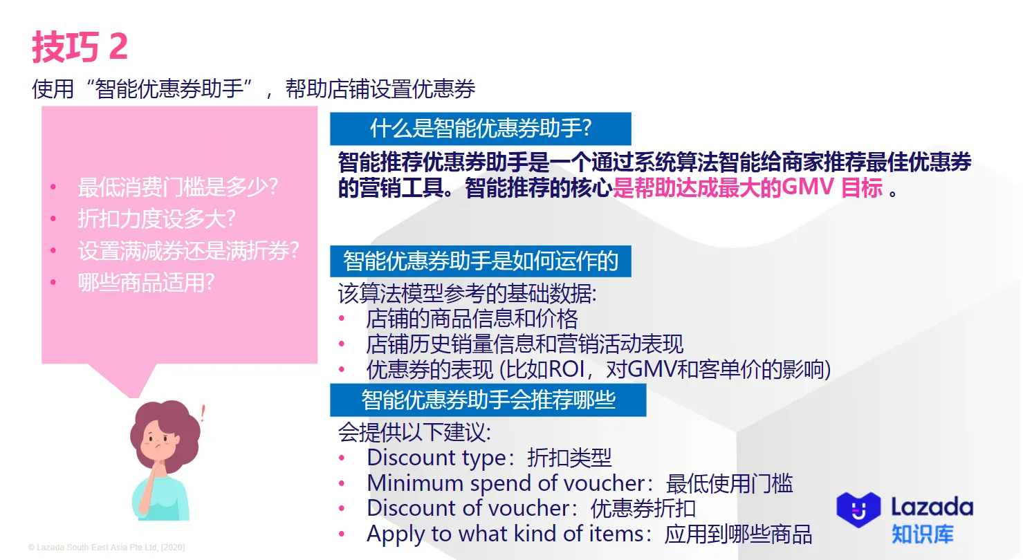 【Lazada知识大纲更新】店铺优惠券