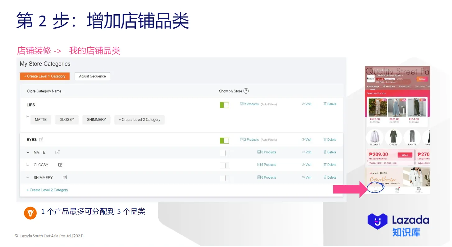 【Lazada知识大纲更新】店铺装修
