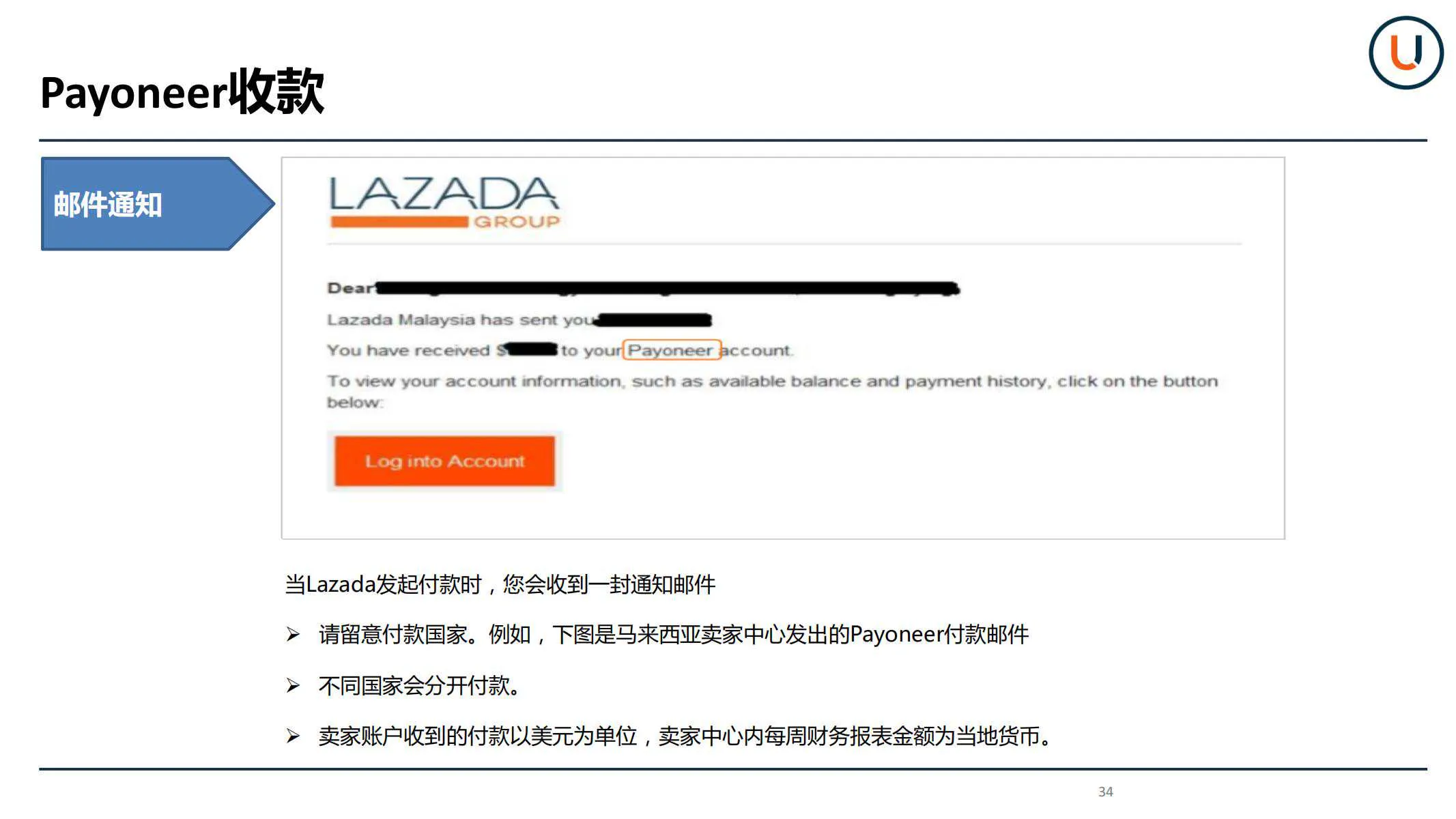 【Lazada知识大纲更新】如何绑定收款账户