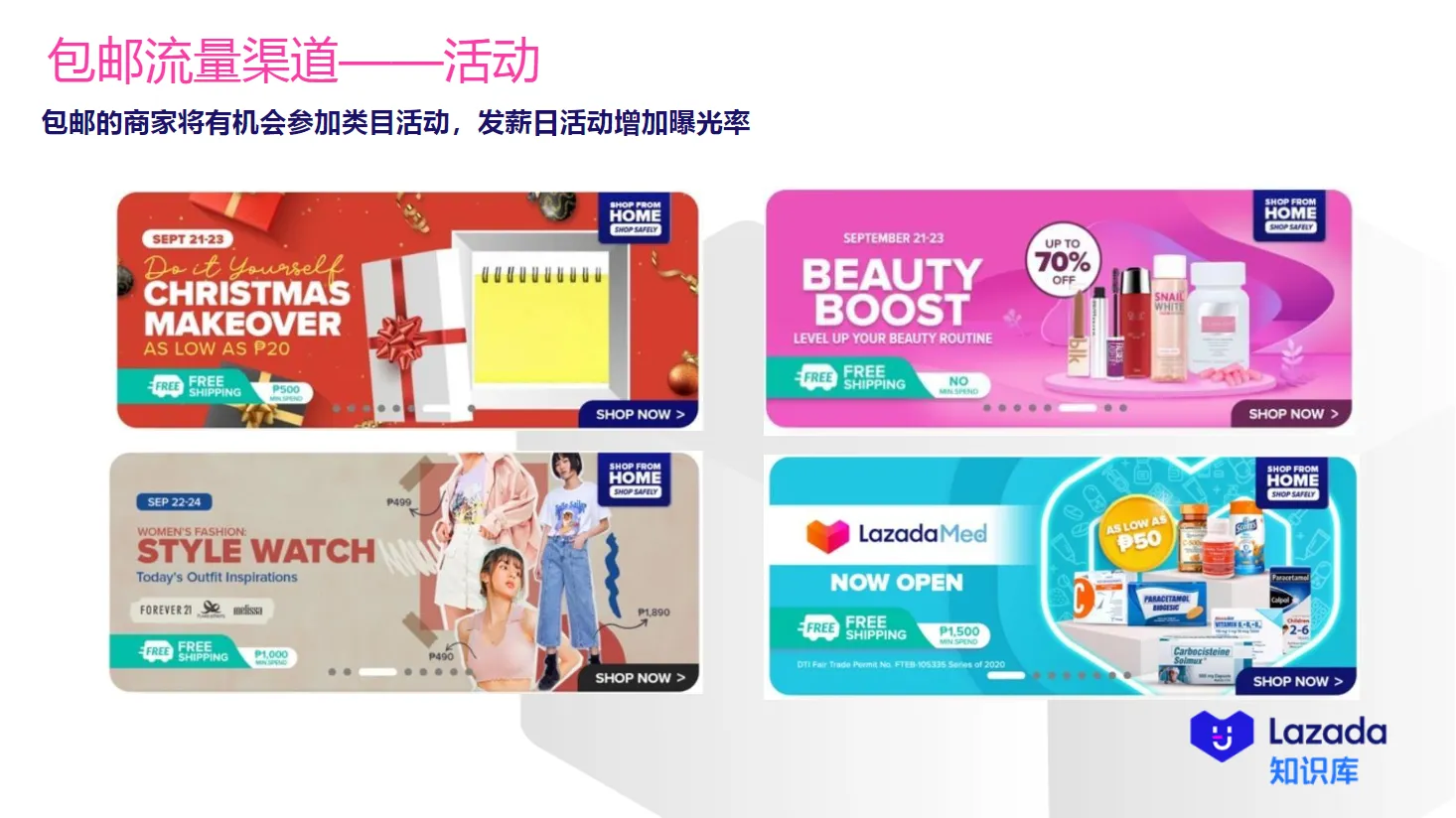 【Lazada知识大纲更新】包邮设置指南