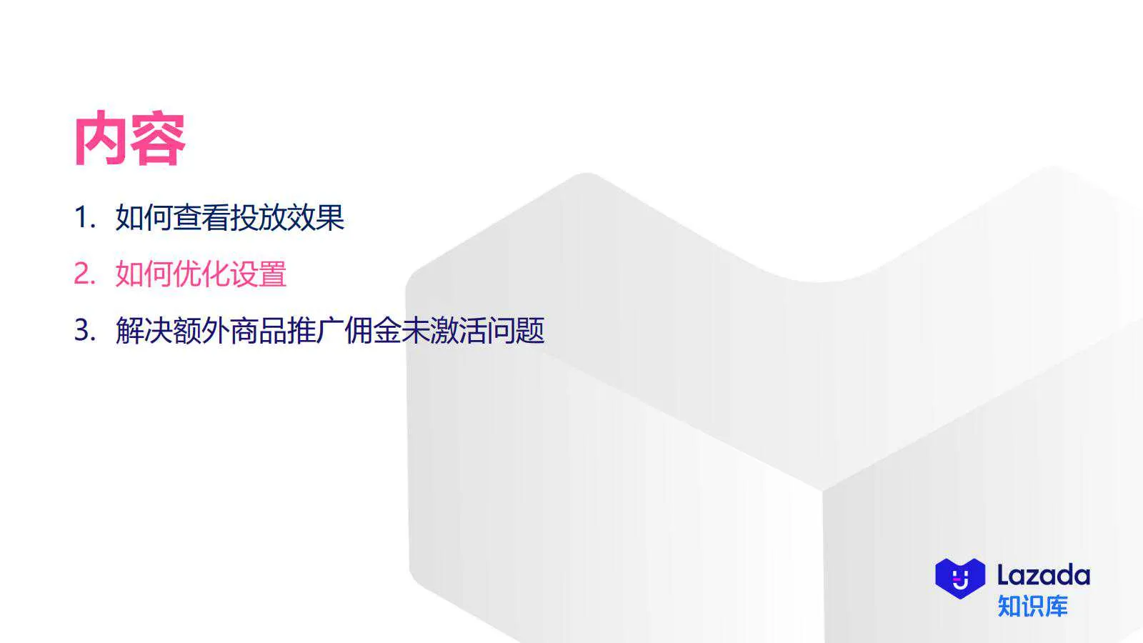 【Lazada知识大纲更新】超级联盟_投放效果&amp;优化