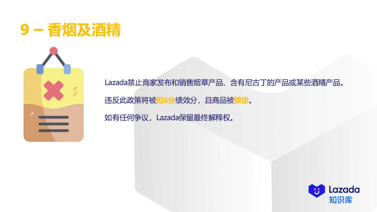 【Lazada知识大纲更新】超级推广_禁推品解析