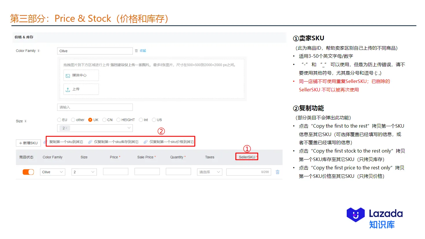 【Lazada知识大纲更新】创建新产品