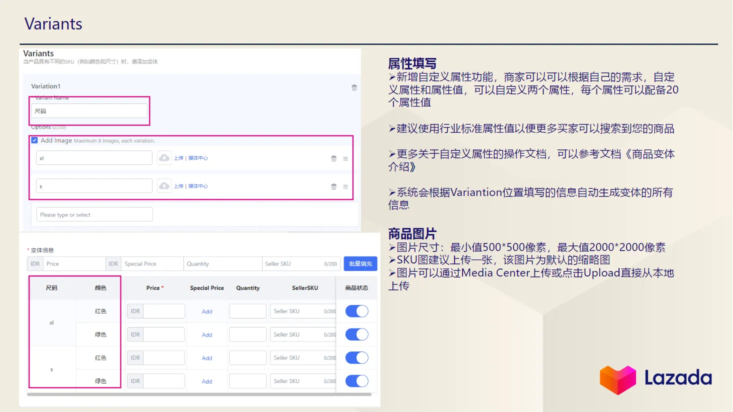 【Lazada知识大纲更新】ASC商品管理&amp;商品上传