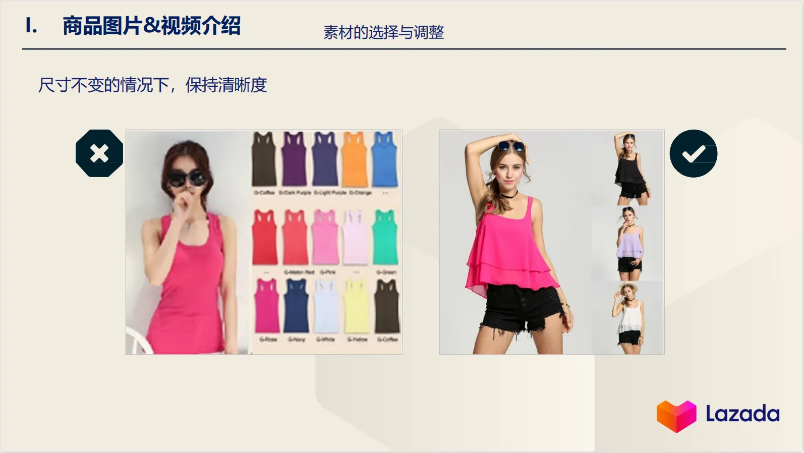 【Lazada知识大纲更新】商品图片质量