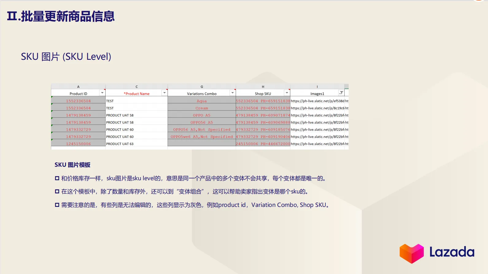 【Lazada知识大纲更新】Lazada如何批量更新产品/价格/库存