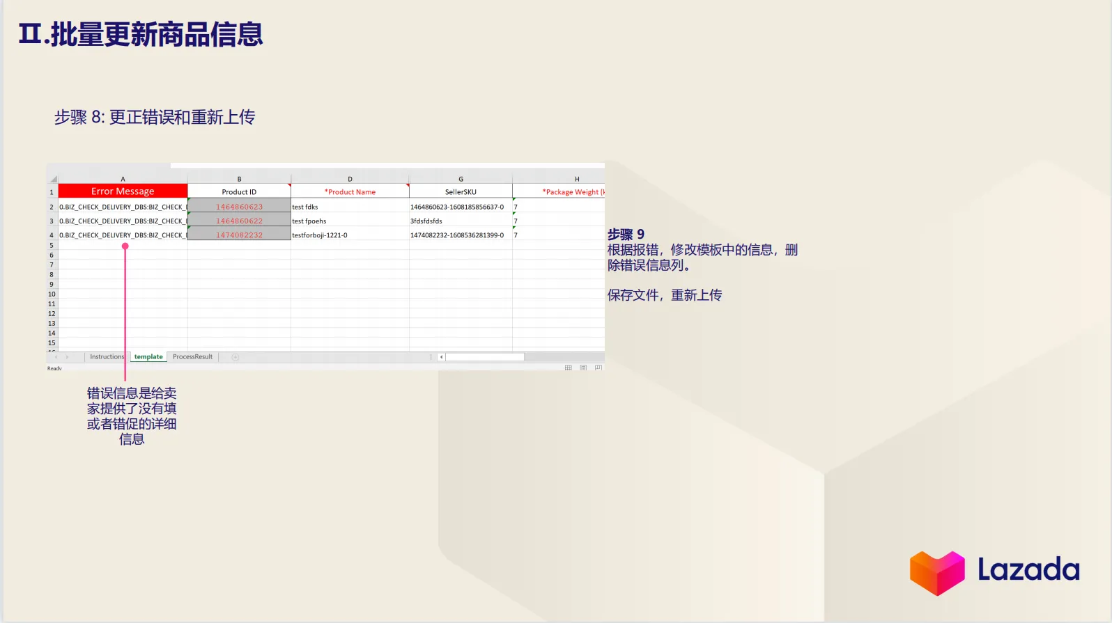 【Lazada知识大纲更新】Lazada如何批量更新产品/价格/库存