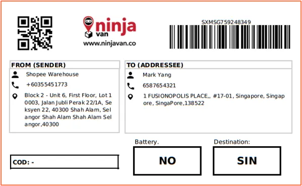 【3PF】马来西亚直送新加坡（MY-SG直邮项目）