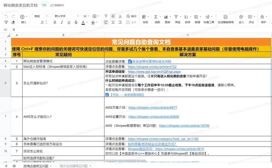 【Shopee知识大纲更新】孵化期通关指南