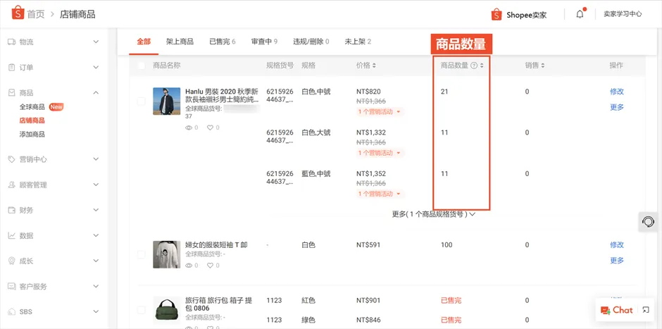 【Shopee知识大纲更新】促销库存