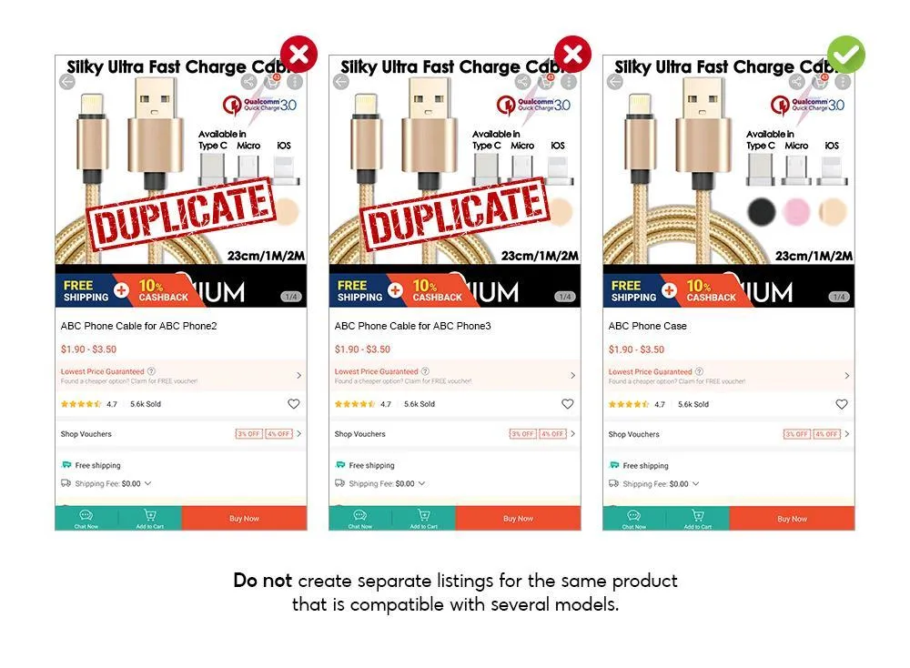 【Shopee知识大纲更新】复制／重复刊登商品检举