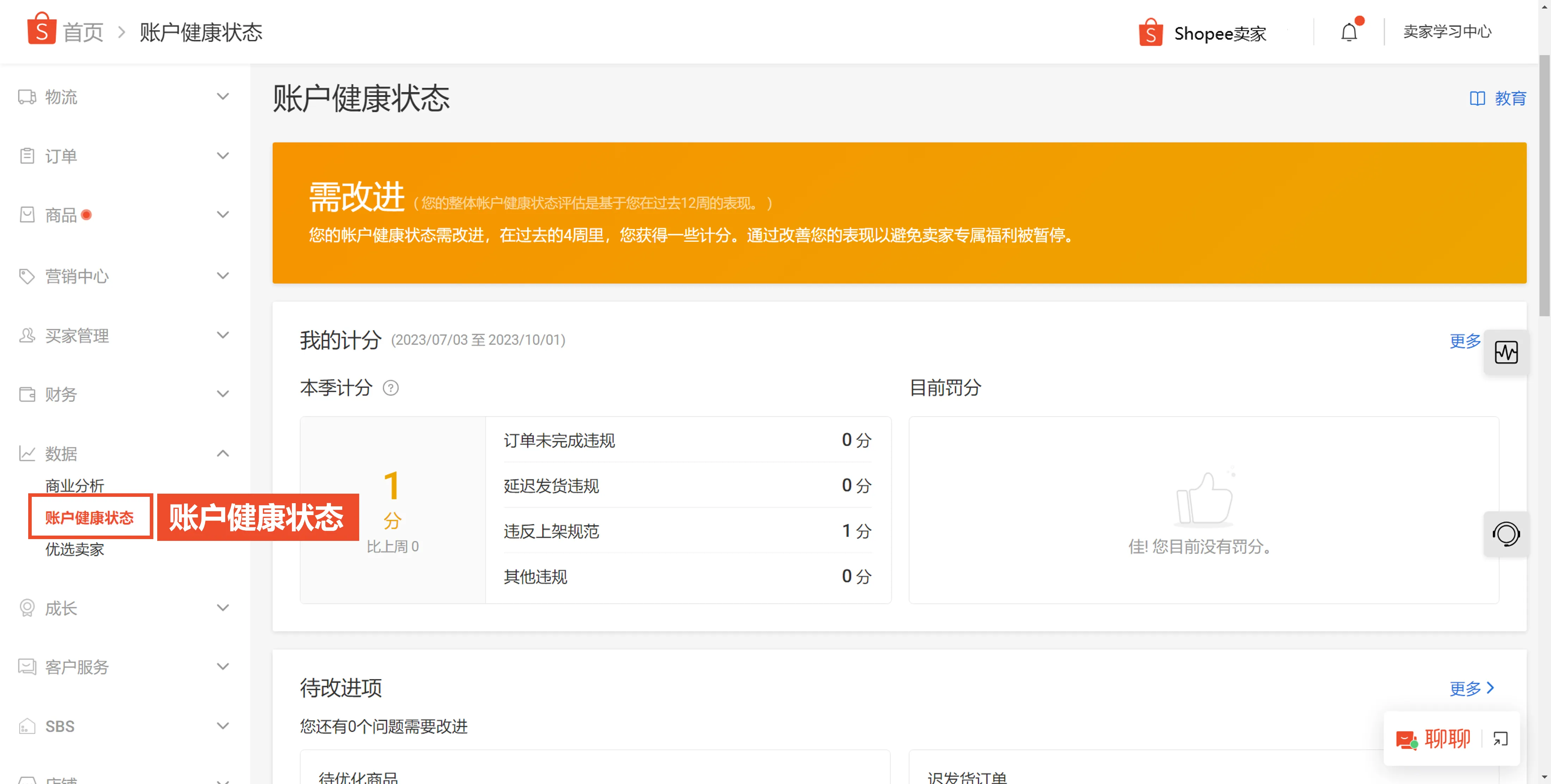 【Shopee知识大纲更新】中国卖家中心功能概览