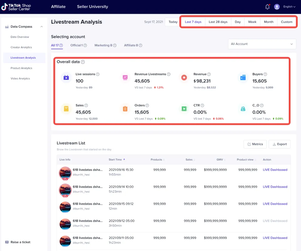 【英国/东南亚】直播大屏使用说明