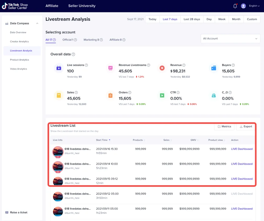 【英国/东南亚】直播大屏使用说明