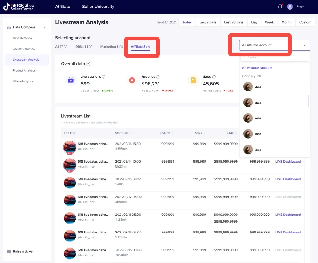 【英国/东南亚】直播大屏使用说明